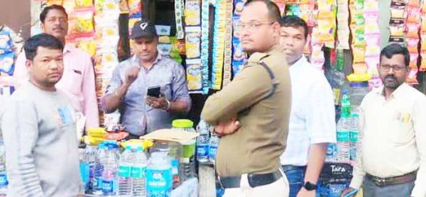 बस स्टैंड एवं स्कूलों के आसपास चालानी कार्रवाई