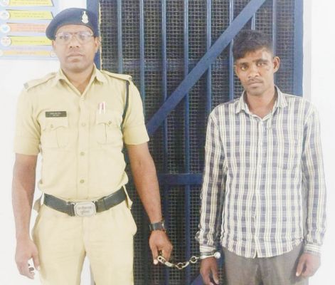 चावल बेचकर शराब पीने को लेकर विवाद, जलाऊ लकड़ी से पीट-पीटकर हत्या, छोटा भाई गिरफ्तार