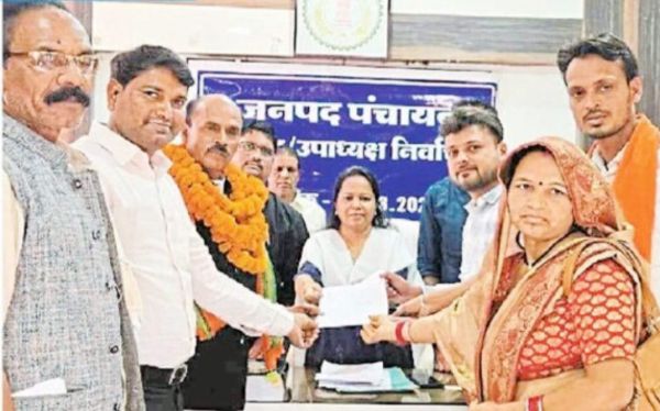 जपं नवागढ़ में भाजपा का कब्जा 