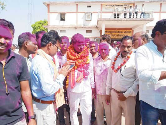 बिलाईगढ़ जपं के अध्यक्ष बने जय शंकर