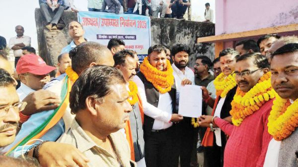विनय भगत बने राजपुर में जनपद अध्यक्ष व आकाश निर्विरोध उपाध्यक्ष निर्वाचित