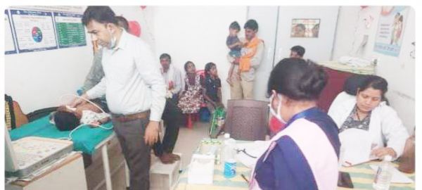 34 बच्चों की स्वास्थ्य जांच, ऑपरेशन के लिए 10 बच्चे चिन्हित 