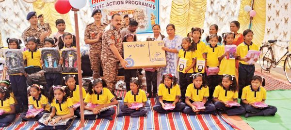  सीआरपीएफ का नागरिक सहायता कार्यक्रम व मेडिकल कैम्प