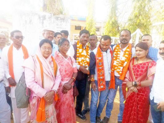 हृदय साहू जनपद  उपाध्यक्ष निर्वाचित