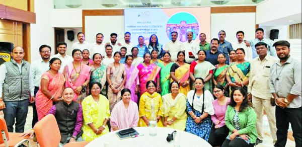 राष्ट्रीय कार्यशाला में शामिल होने दिल्ली पहुंचे नगरी के जनप्रतिनिधि