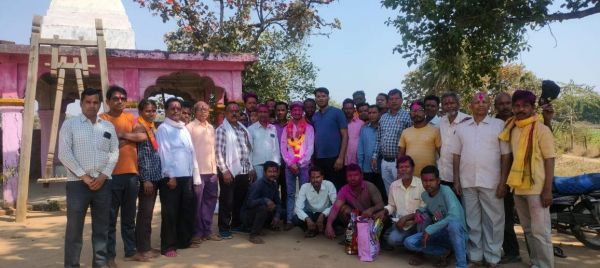उमरगांव के फलेंद्र साहू बने उपसरपंच