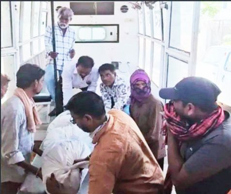 सुपेला अस्पताल की मरच्युरी के फ्रीजर में लाश पड़ गई काली 