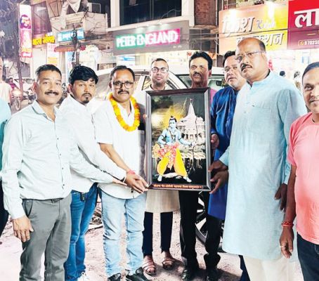 ओबीसी महासभा ने जिपं उपाध्यक्ष  देवनारायण यादव का किया सम्मान