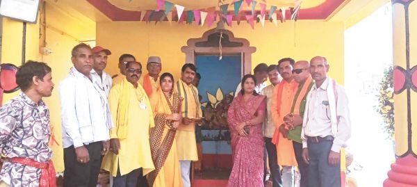 भक्त माता कर्मा जयंती समारोह में शामिल हुईं खैरागढ़ विधायक 