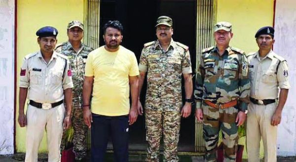 साइबर ठगी का आरोपी राजस्थान से बंदी