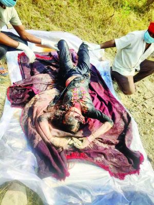 बंद खदान में तैरती मिली अज्ञात महिला की लाश, हत्या की आशंका