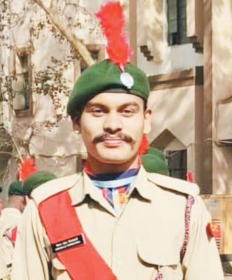 सेठ फूलचंद अग्रवाल महा. के पूर्व छात्र का अग्निवीर में चयन