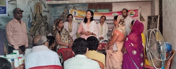 नि:शुल्क शिविर में 62 रोगियों ने लिया लाभ   आयुर्वेद व जीवन शैली चिकित्सा शिविर
