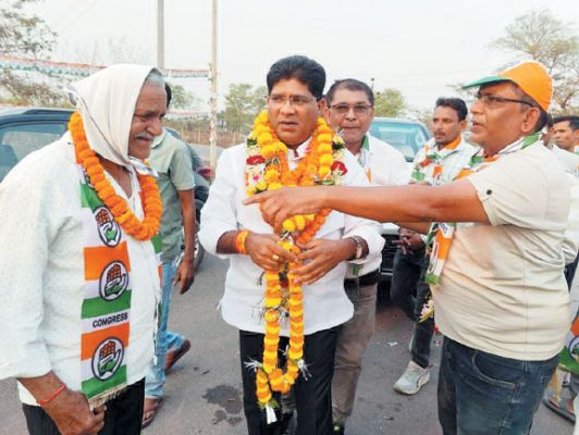 राकेश का दुर्ग (ग्रामीण)कांग्रेस जिलाध्यक्ष बनने के बाद प्रथम गृहग्राम आगमन पर स्वागत