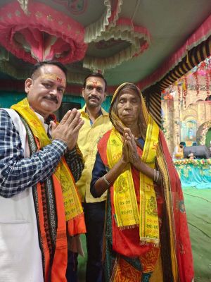 भगवान के प्रति सच्ची श्रद्धा समर्पण ही जीवन का आधार-संजय  