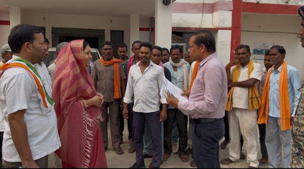 विधायक ने ग्रामीणों के साथ कलेक्टर से की चर्चा, केडार जलाशय से पानी छोडऩे की मांग