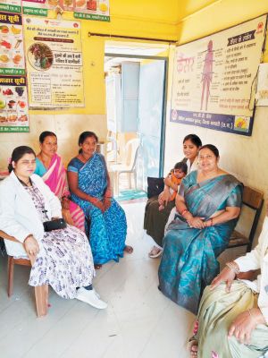 जनपद सदस्य सिन्धु ने किया गांवों का दौरा