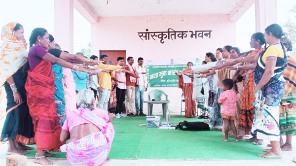 नशामुक्त भारत अभियान के तहत जागरूकता कार्यक्रम 