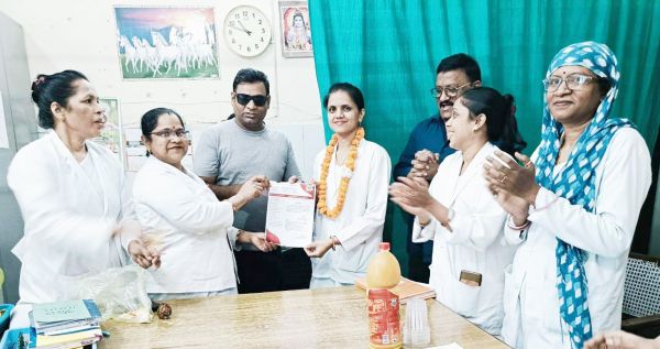 नर्सिंग प्रकोष्ठ की अध्यक्ष बनीं चंद्रिका