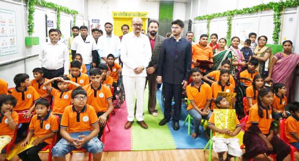 राज्यपाल डेका ने मनोविकास केंद्र का किया अवलोकन