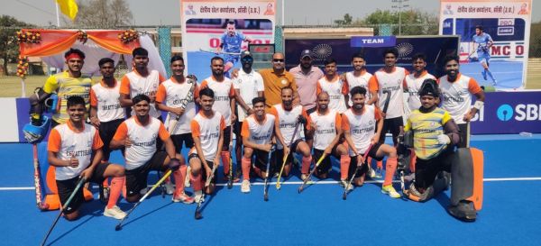 छत्तीसगढ़ सीनियर पुरूष हॉकी टीम की विजयी शुरूआत