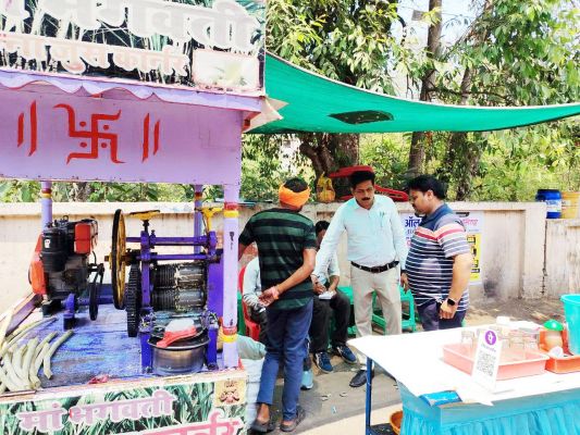 निगम ने 10 दुकानों से वसूला 3 हजार जुर्माना