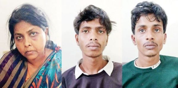 सिपाही के सूने मकान से राइफल-मैगजीन व जेवर चोरी, मां-बेटे सहित 3 गिरफ्तार