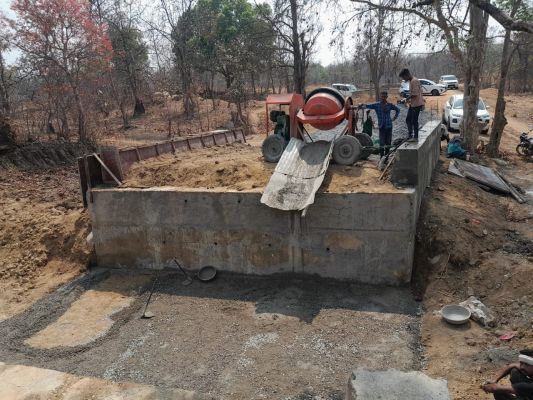 चमरूटोला में पुलिया निर्माण  से खुला विकास का रास्ता  अब सालभर होगा सुगम आवागमन