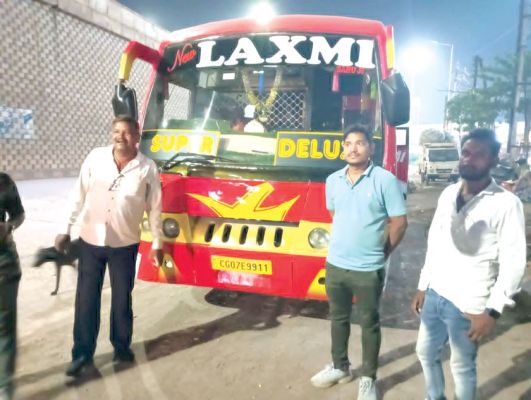 नो एंट्री में आ जा रहे बसों पर कार्रवाई