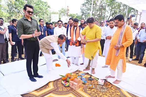 सीएम ने 63 करोड़ के विकास कार्यों का किया लोकार्पण-शिलान्यास