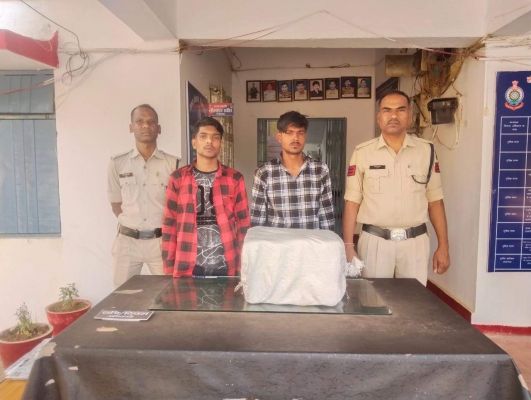 गांजा तस्करी, यूपी के 2 आरोपी बंदी