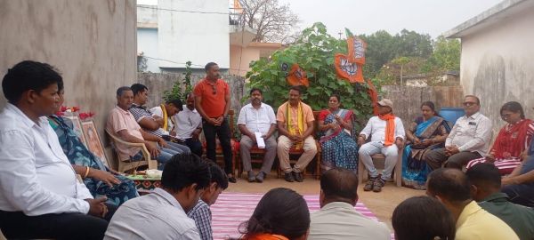 भाजपा का स्थापना दिवस मना
