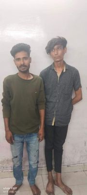 लूट का प्रयास करने वाले  दो आरोपी जेल गए