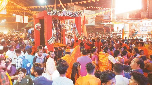 जय श्रीराम के जयघोष से गूंज उठा गरियाबंद