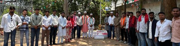 एनएसयूआई ने मनाया 55वां स्थापना दिवस