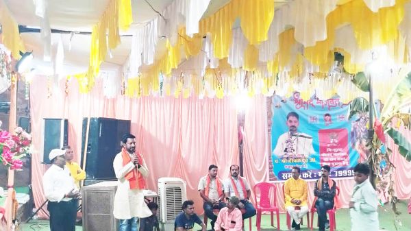धार्मिक आयोजन से आपसी सहयोग की भावना का होता है विकास - विक्रांत