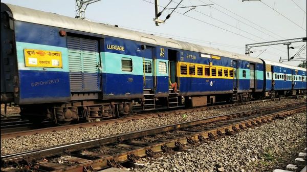 दुर्ग-नौतनवा-दुर्ग एक्सप्रेस 25अप्रैल से 4 मई को रद्द