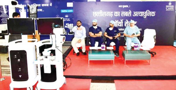 रामकृष्ण केयर अस्पताल में अत्याधुनिक आर्थों रोबोटिक सर्जरी शुरू