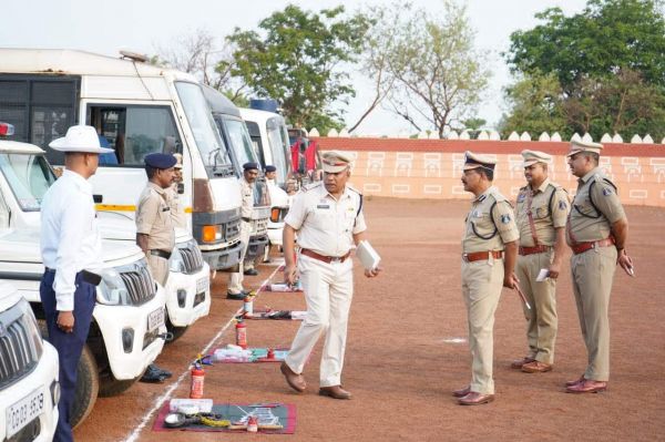 एसएसपी ने जनरल परेड की सलामी ली