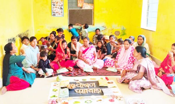 पोषण पखवाड़े में विभिन्न आयोजन
