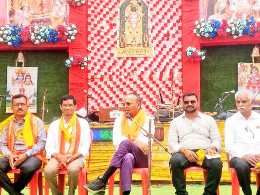 विधायक चंद्राकर दे रहे धर्म-कर्म और पर्यावरण संरक्षण का संदेश