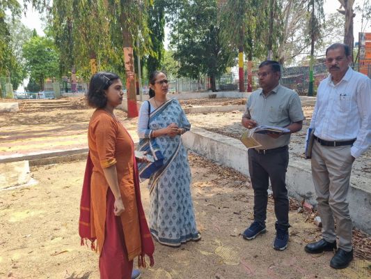 प्रभारी सचिव रेणु पिल्ले पहुंचीं गंगरेल