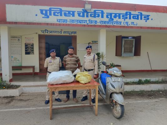 अवैध  शराब संग युवक पकड़ाया