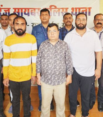 ठगी के लिए बैंक खाता खुलवा ऑपरेट  करने वाले 3 एजेंट-ब्रोकर गिरफ्तार