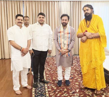 केंद्रीय मंत्री से मिले अतुल पर्वत