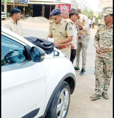 नशे में धुत ट्रक चालक ने बाइक सवार दम्पति को ठोका