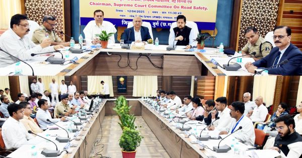 वाहन चालकों के लिए हेलमेट, सीटबेल्ट के उपयोग  और लायसेंस, बीमा होना जरूरी-न्यायमूर्ति सप्रे
