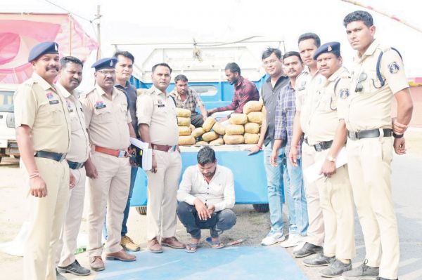 92 किलो गांजा तस्करी, एक गिरफ्तार