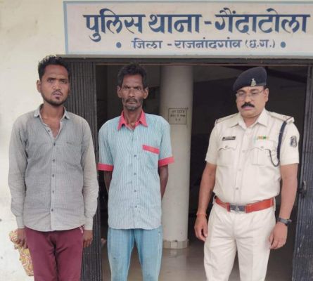 मवेशियों को बूचडख़ाना ले जाते दो आरोपी गिरफ्तार