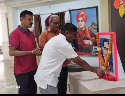 युगांतर स्कूल में मनी अम्बेडकर जयंती